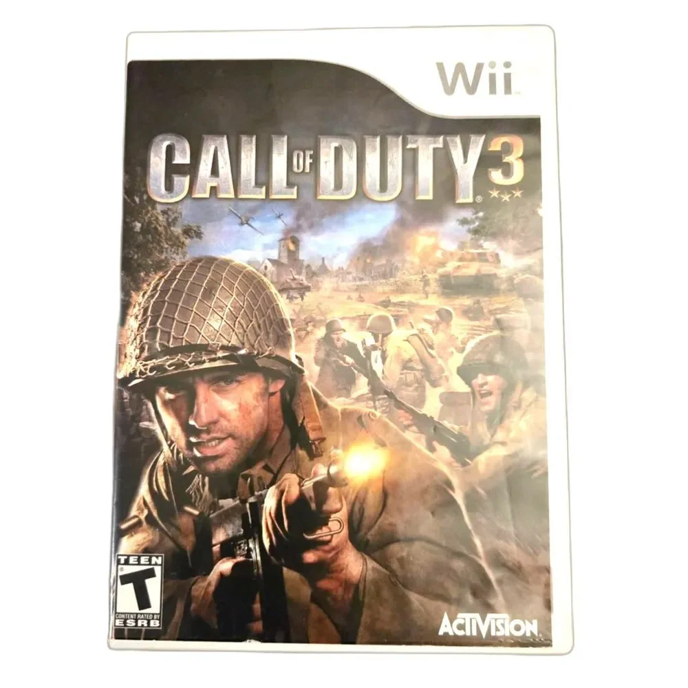 Call of Duty 3 Nintendo Wii (CIB w/ Manual)